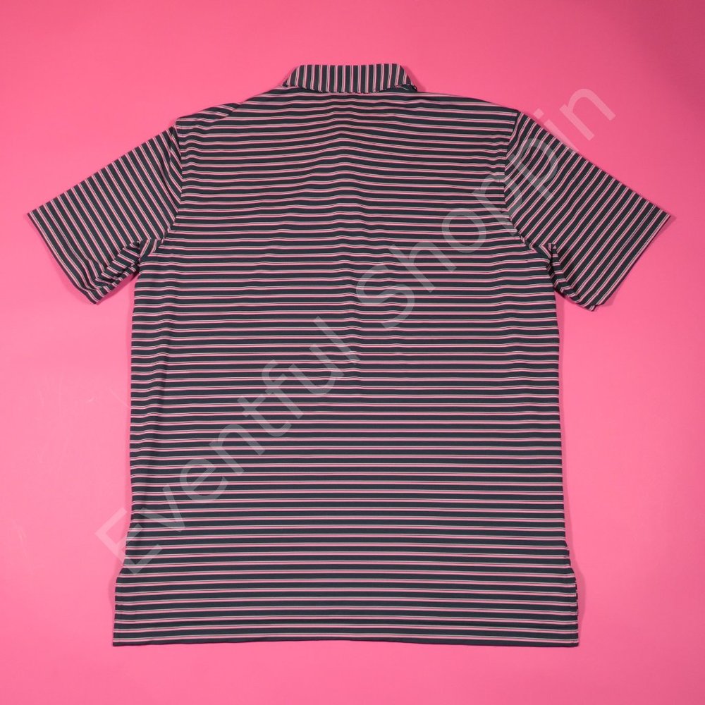 Peter Millar Summer Comfort Cyrus Performance Mountaintop Golf Lake Club Polo L - Picture 3 of 7